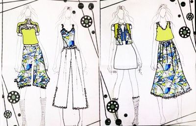 線條藝術(shù) 女裝設(shè)計中不可或缺的靈魂