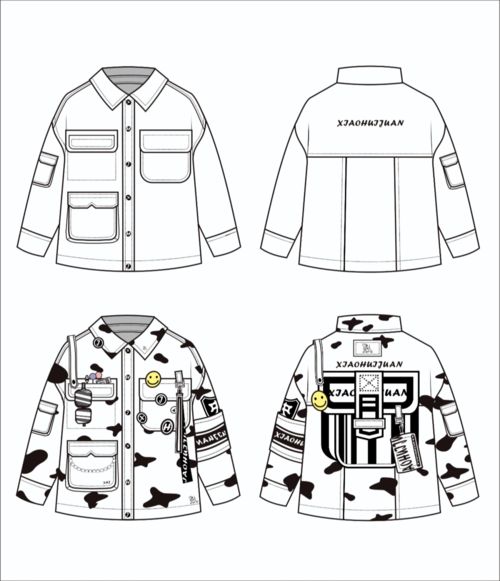 服裝設計企業(yè)平面款式圖與設計工藝單 產(chǎn)品設計流程的雙翼